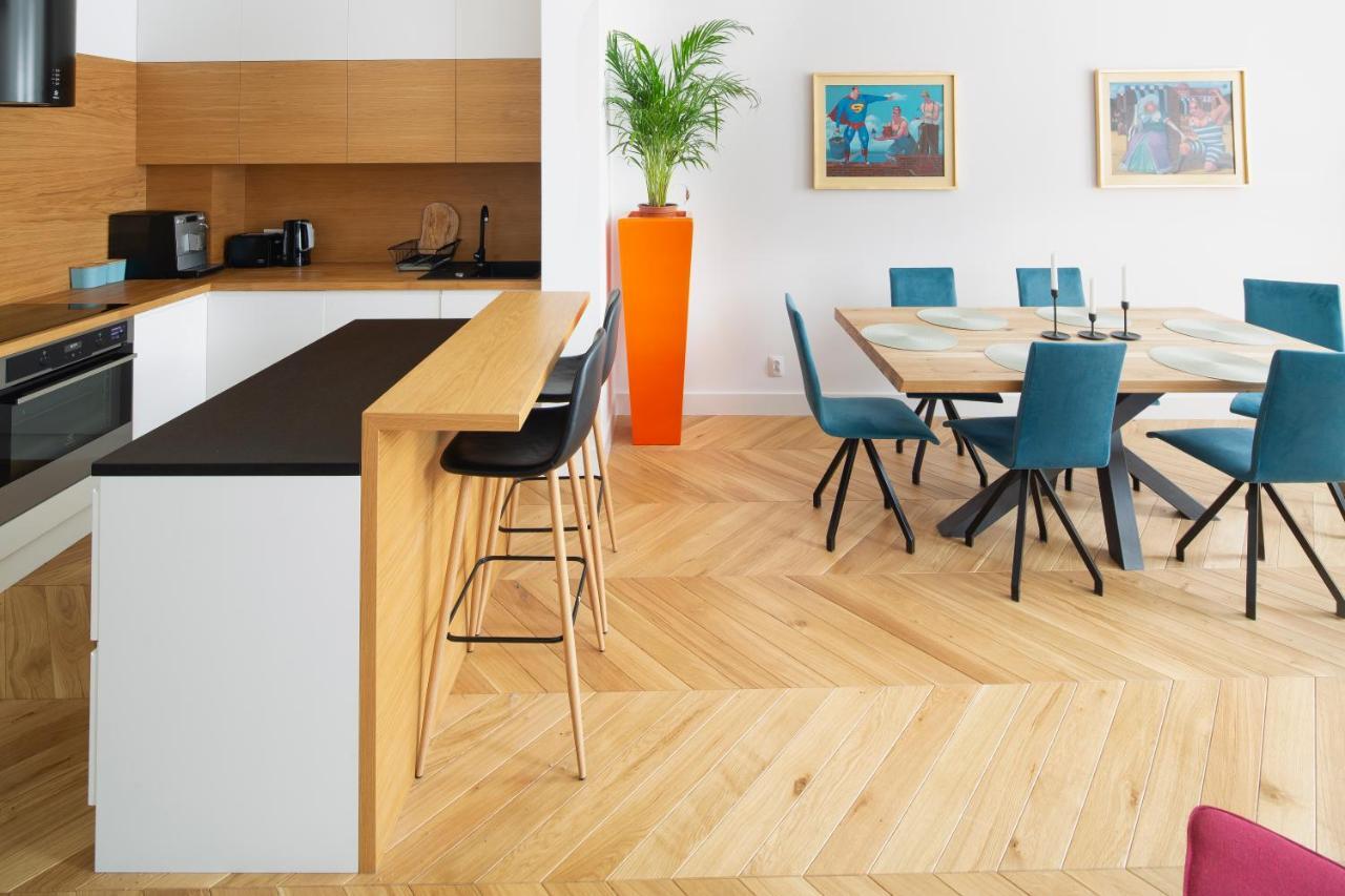 Tcf Home - Big Apartment With Free Garage Krakau Buitenkant foto